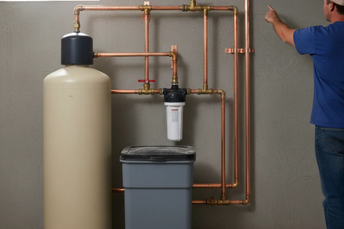 Whole-house water treatment system installed in Monee
